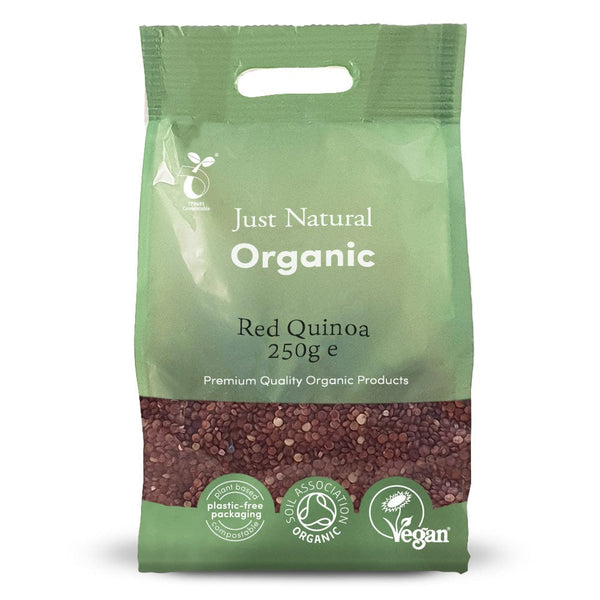 Organic Red Quinoa 250g, Just Natural Organic