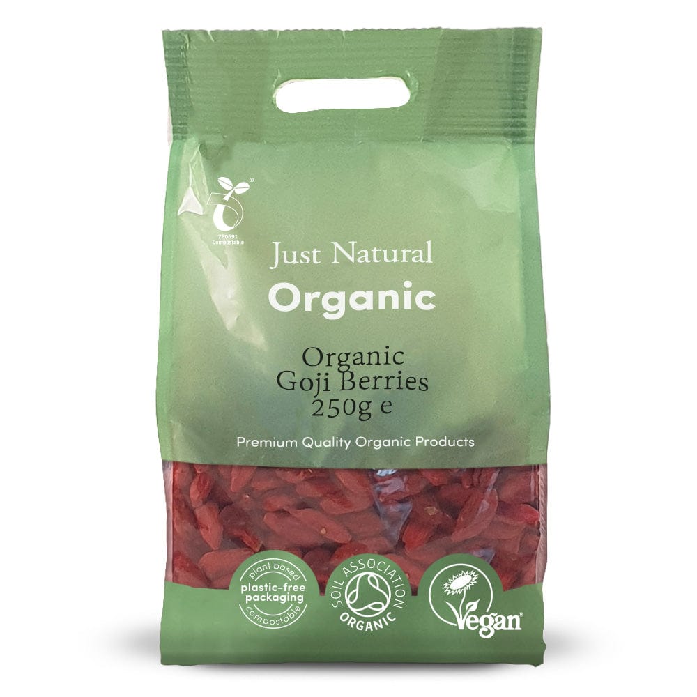 Organic Goji Berries 250g, Just Natural Organic