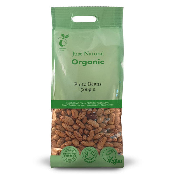 Organic Pinto Beans 500g, Just Natural Organic