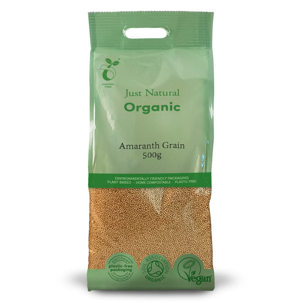 Organic Amaranth Grain 500g, Just Natural Organic