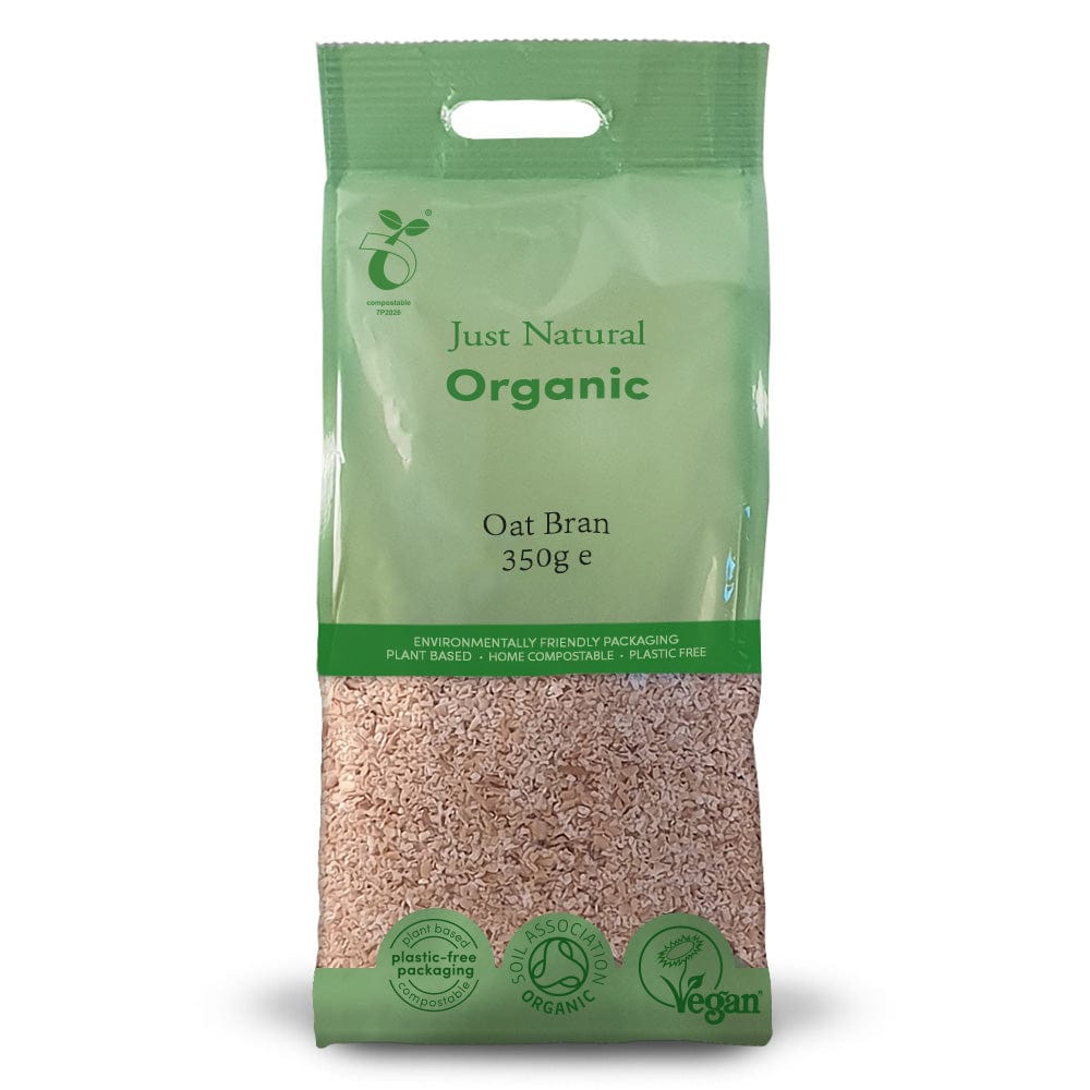 Organic Oat Bran 350g, Just Natural Organic