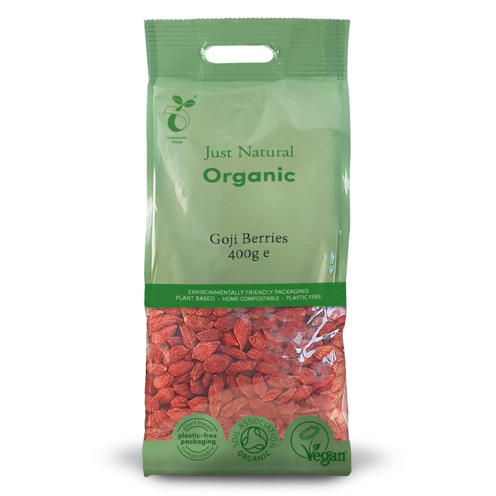 Organic Goji Berries 400g, Just Natural Organic