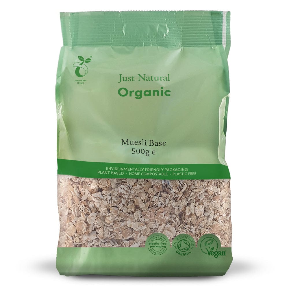 Organic Muesli Base 500g, Just Natural Organic