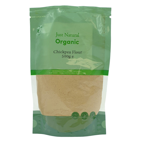 Organic Chickpea Flour 500g, Just Natural Organic