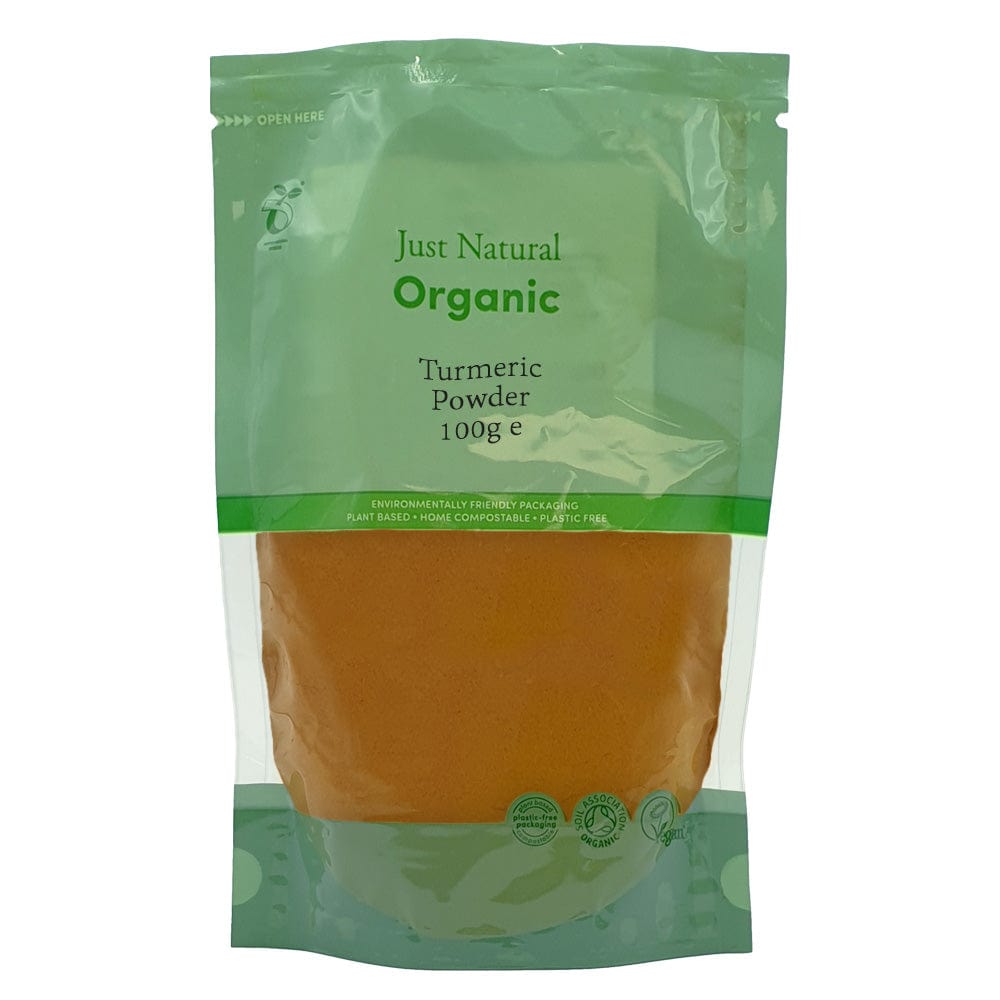 Organic Turmeric Powder 100g, Just Natural Organic