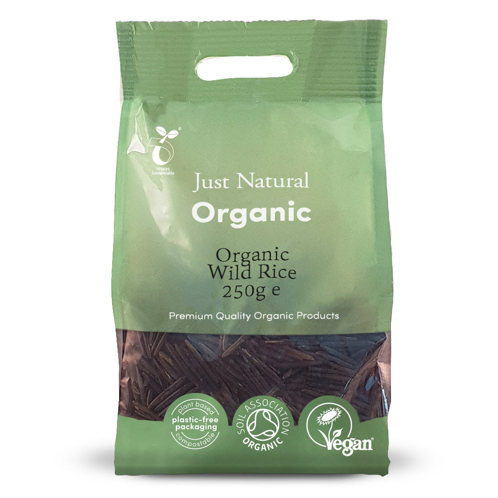 Organic Wild Rice 250g, Just Natural Organic