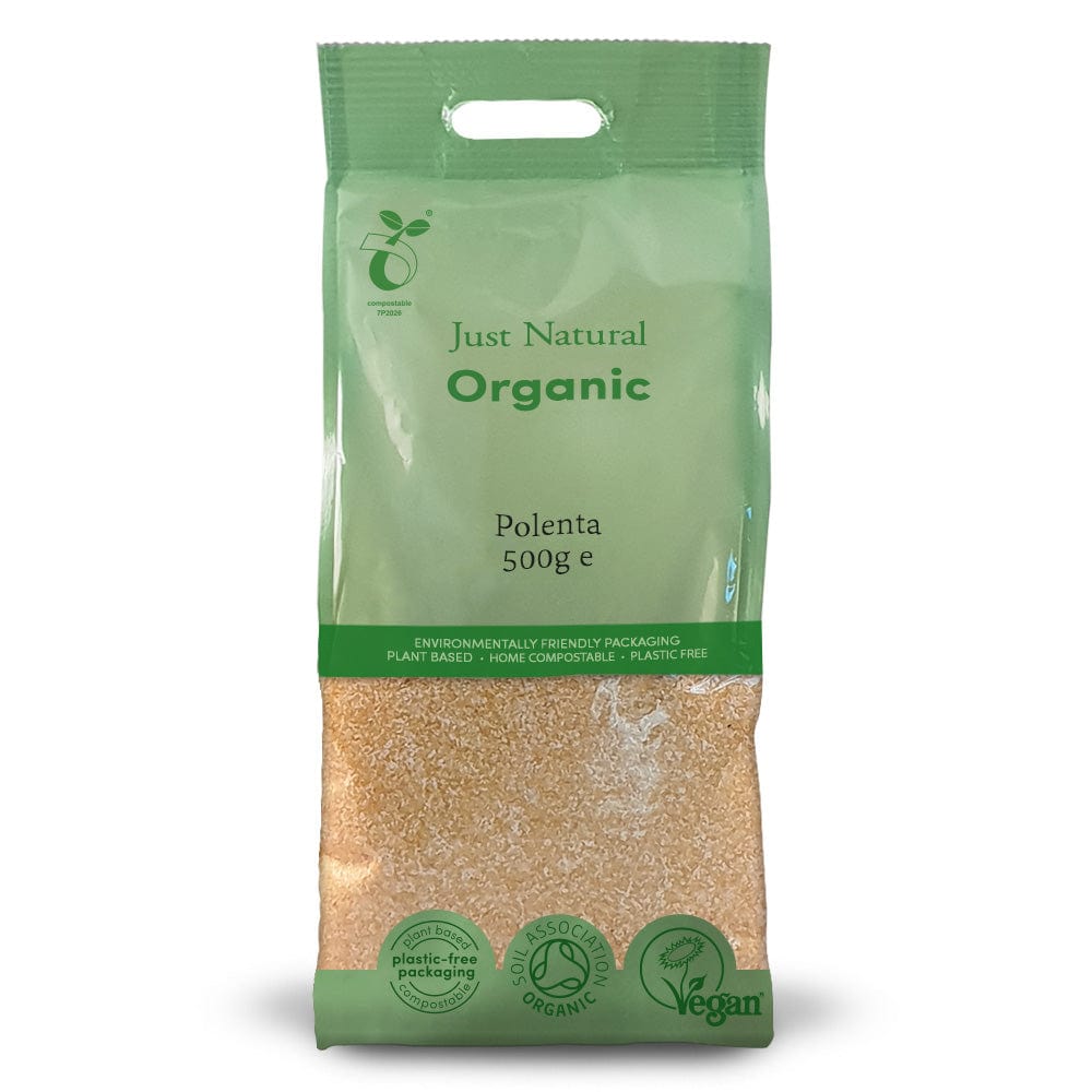 Organic Polenta 500g, Just Natural Organic