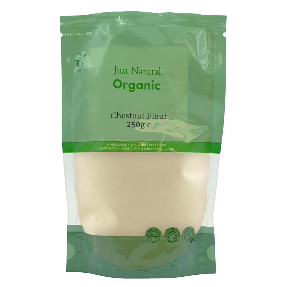 Organic Chestnut Flour 250g, Just Natural Organic