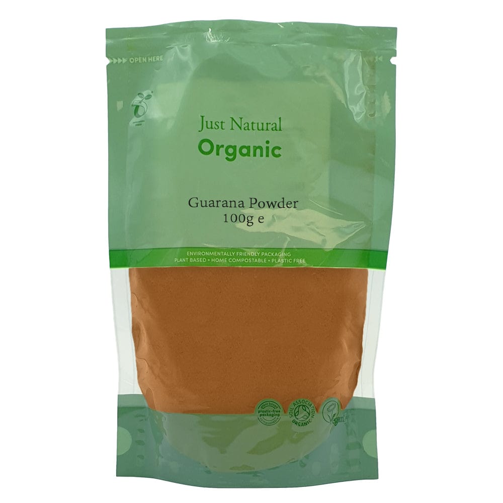 Organic Guarana Powder 100g, Just Natural Organic