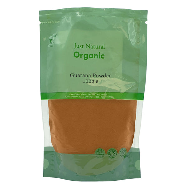 Organic Guarana Powder 100g, Just Natural Organic