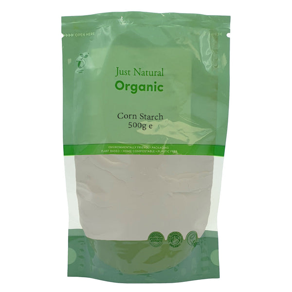 Organic Corn Starch 500g, Just Natural Organic