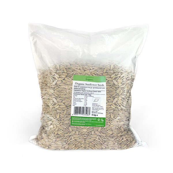 Organic Sunflower Seeds 5kg, Just Natural Organic