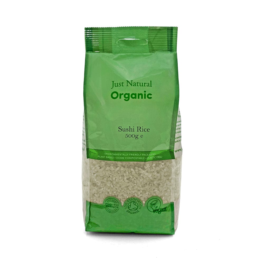 Organic Sushi Rice 500g, Just Natural Organic