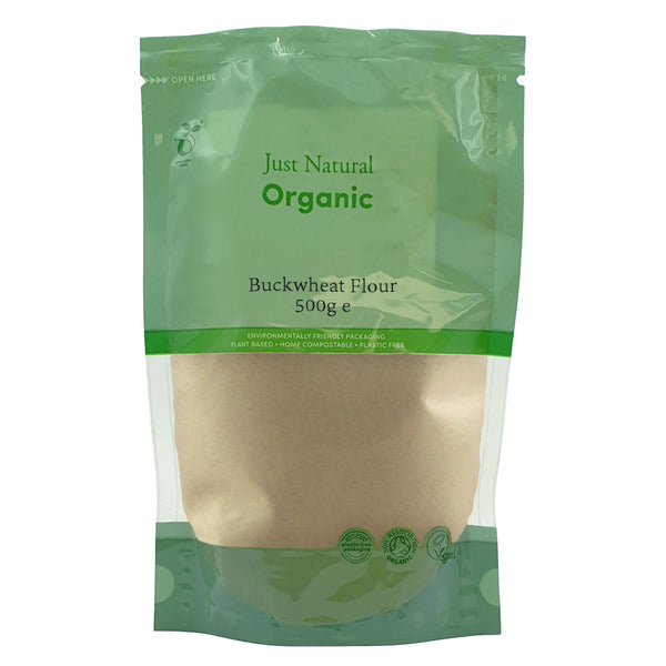 Organic Buckwheat Flour 500g, Just Natural Organic