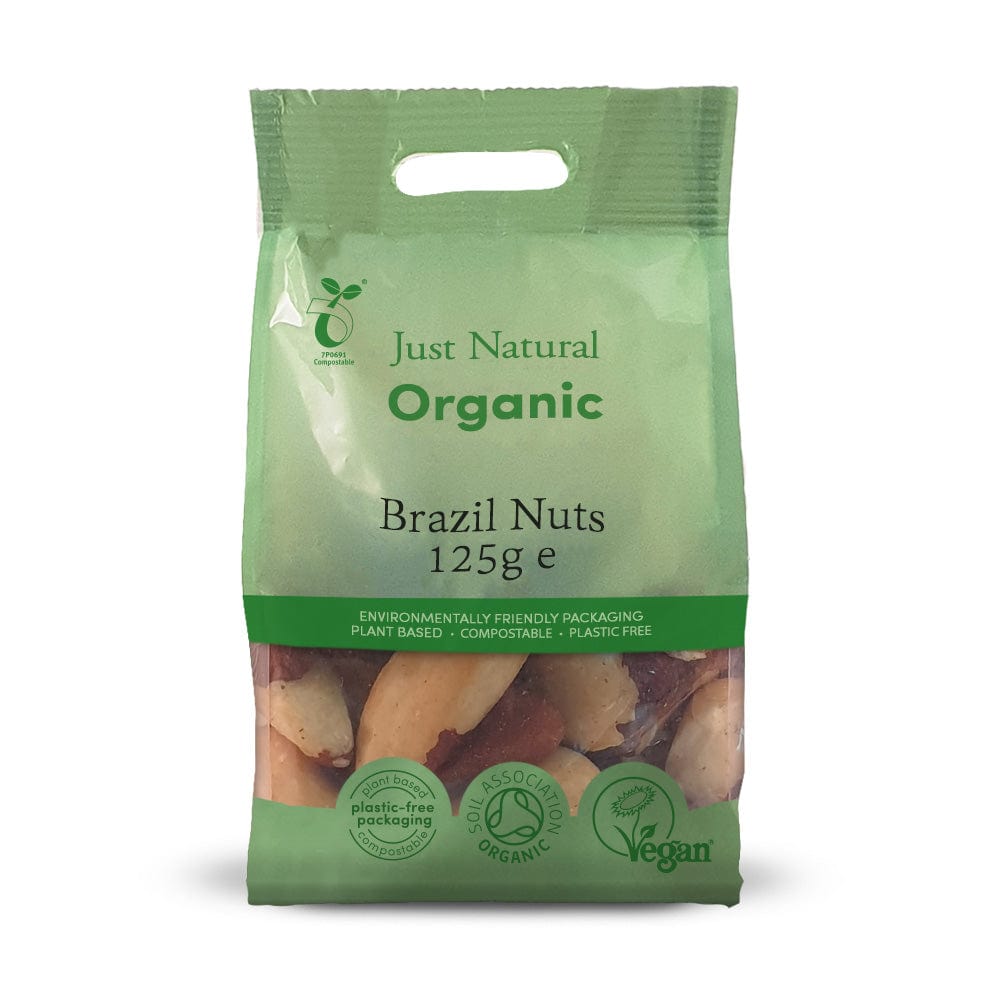 Organic Brazils Whole 125g, Just Natural Organic