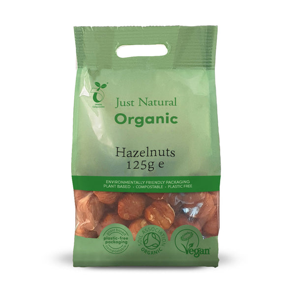 Organic Hazelnuts 125g, Just Natural Organic