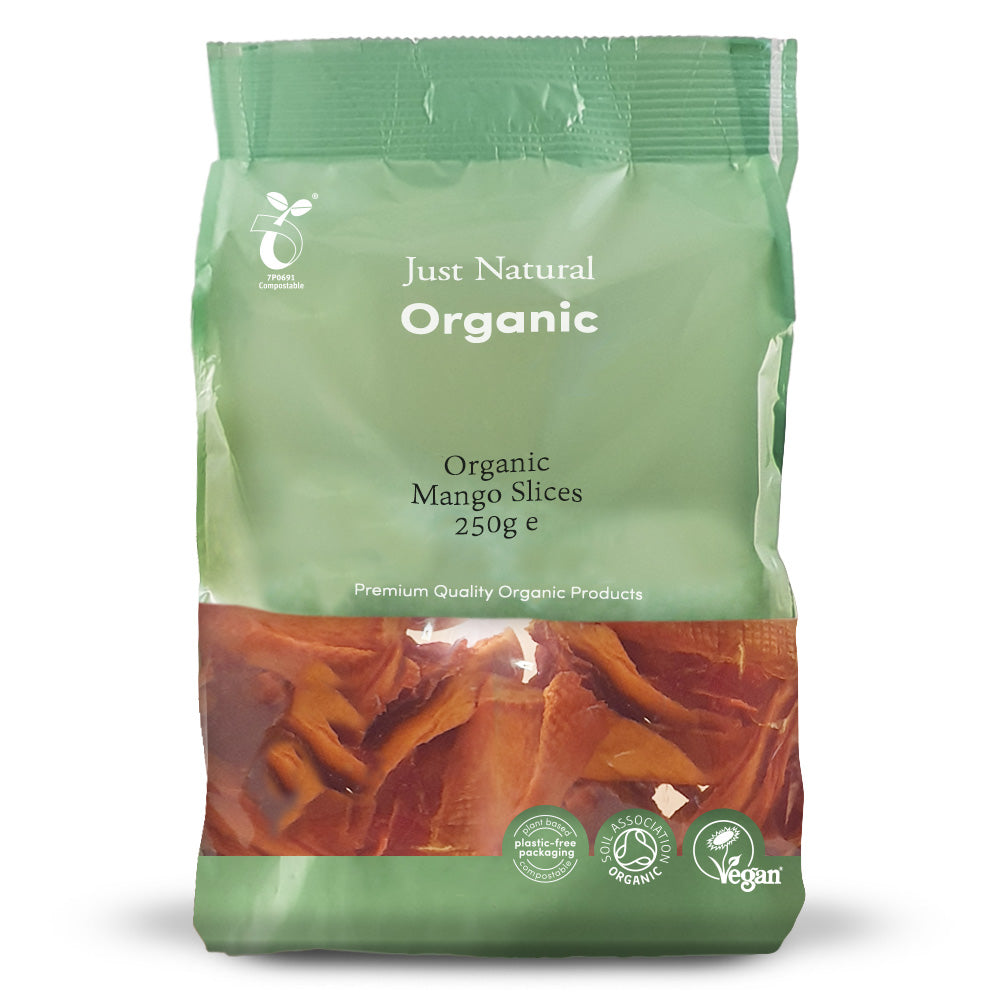 Organic Mango Slices 250g, Just Natural Organic