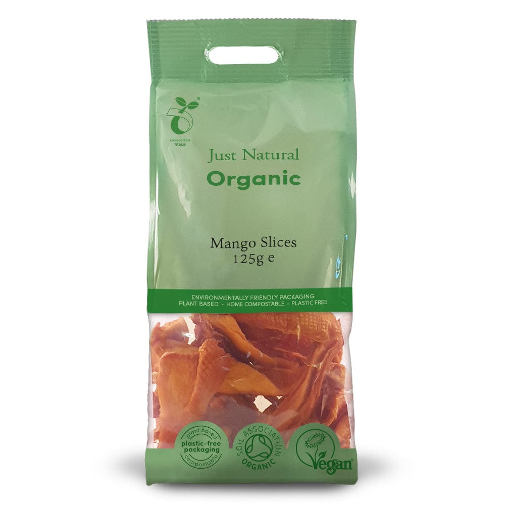 Organic Mango Slices 125g, Just Natural Organic