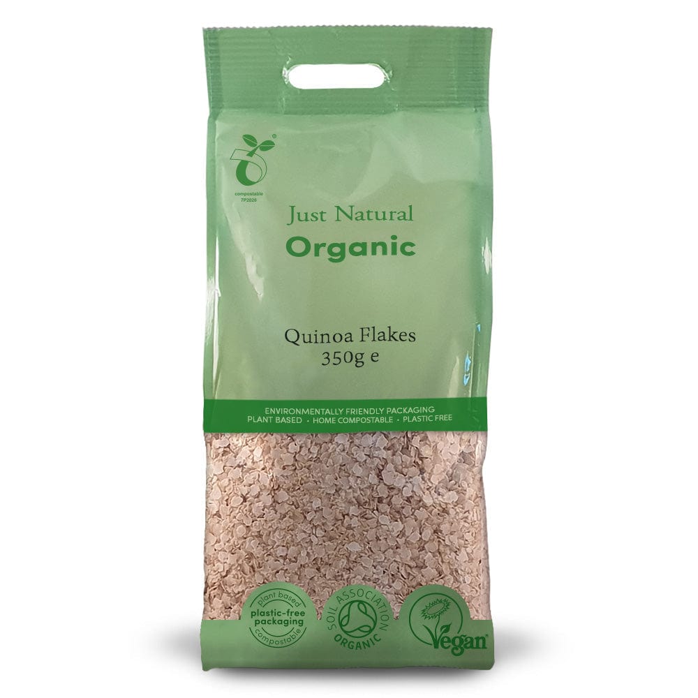 Organic Quinoa Flakes 350g, Just Natural Organic