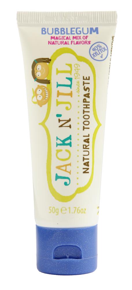 Bubblegum Natural Toothpaste 50g, Jack N Jill