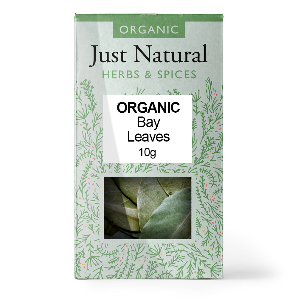 Organic Bay Leaves (Box) 4g, Just Natural Herbs