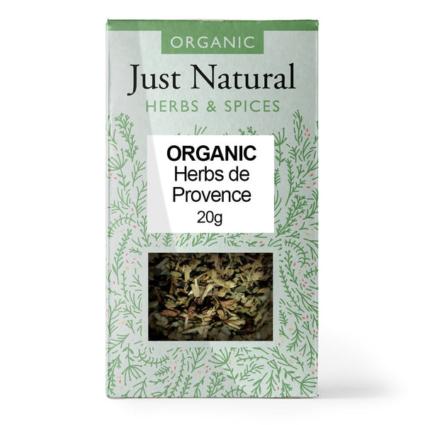 Organic Herbes De Provence (Box) 20g, Just Natural Herbs