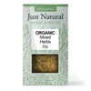 Organic Mixed Herbs (Box) 20g, Just Natural Herbs