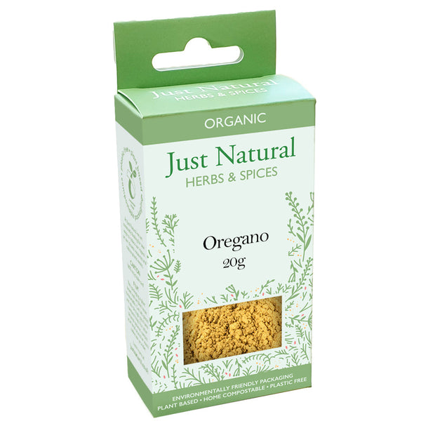 Organic Oregano (Box) 20g, Just Natural Herbs