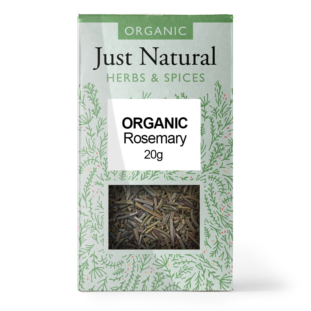 Organic Rosemary (Box) 20g, Just Natural Herbs