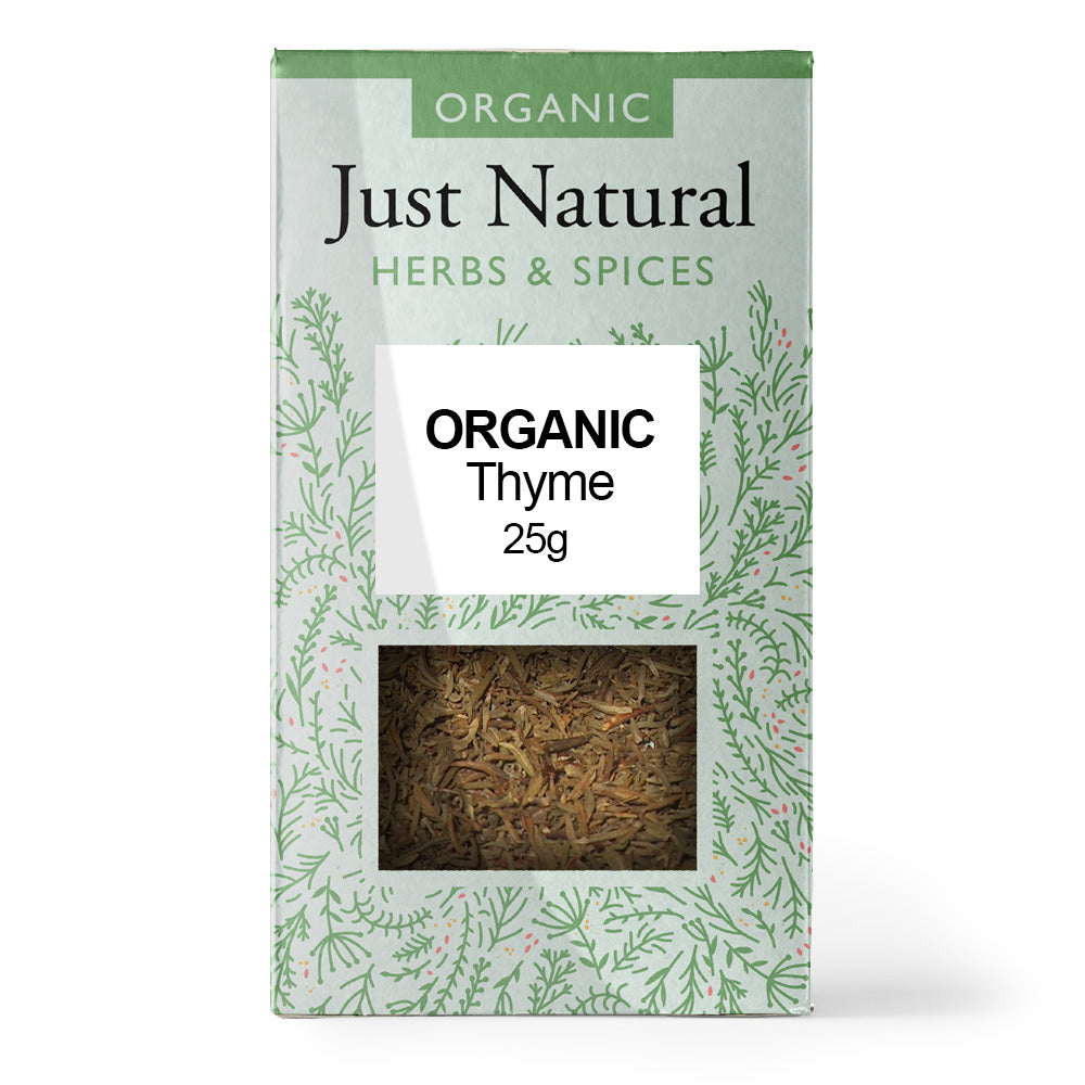 Organic Thyme (Box) 25g, Just Natural Herbs