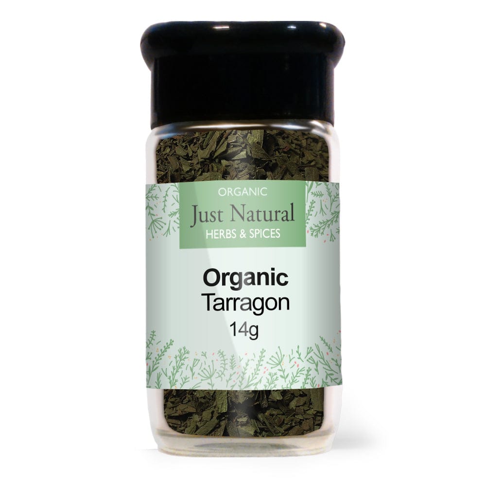 Organic Tarragon (Glass Jar) 30g, Just Natural Herbs