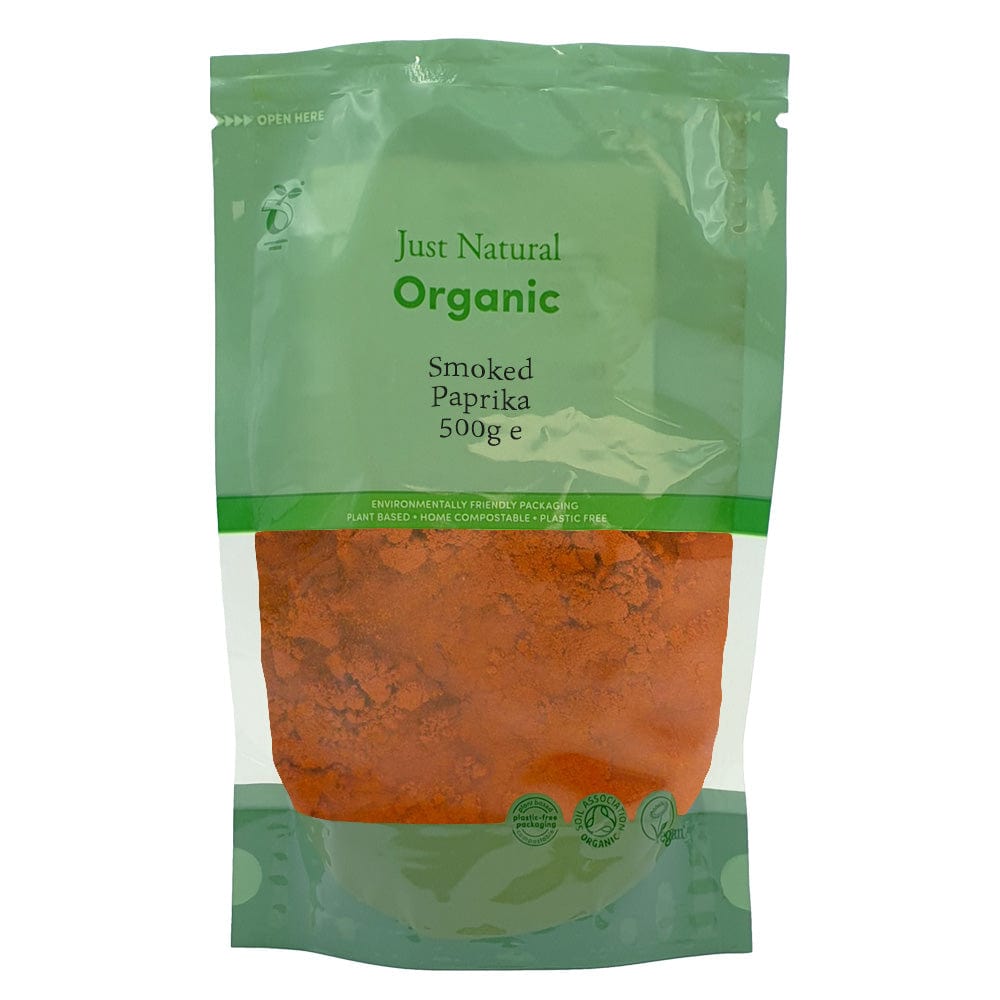 Organic Smoked Paprika 500g, Just Natural Herbs