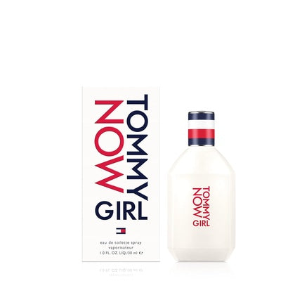 Tommy Hilfiger TOMMY NOW GIRL Eau de Toilette 30ml Floral-Fruity Fragrance in a White Glass Bottle