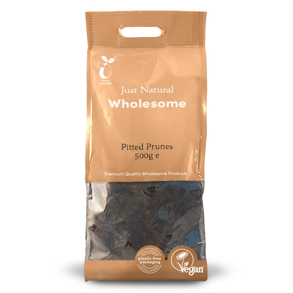 Pitted Prunes 500g, Just Natural Wholesome