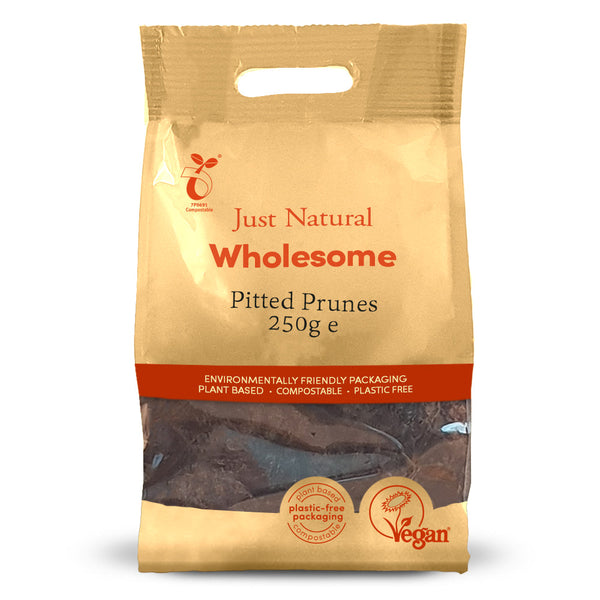 Pitted Prunes 250g, Just Natural Wholesome