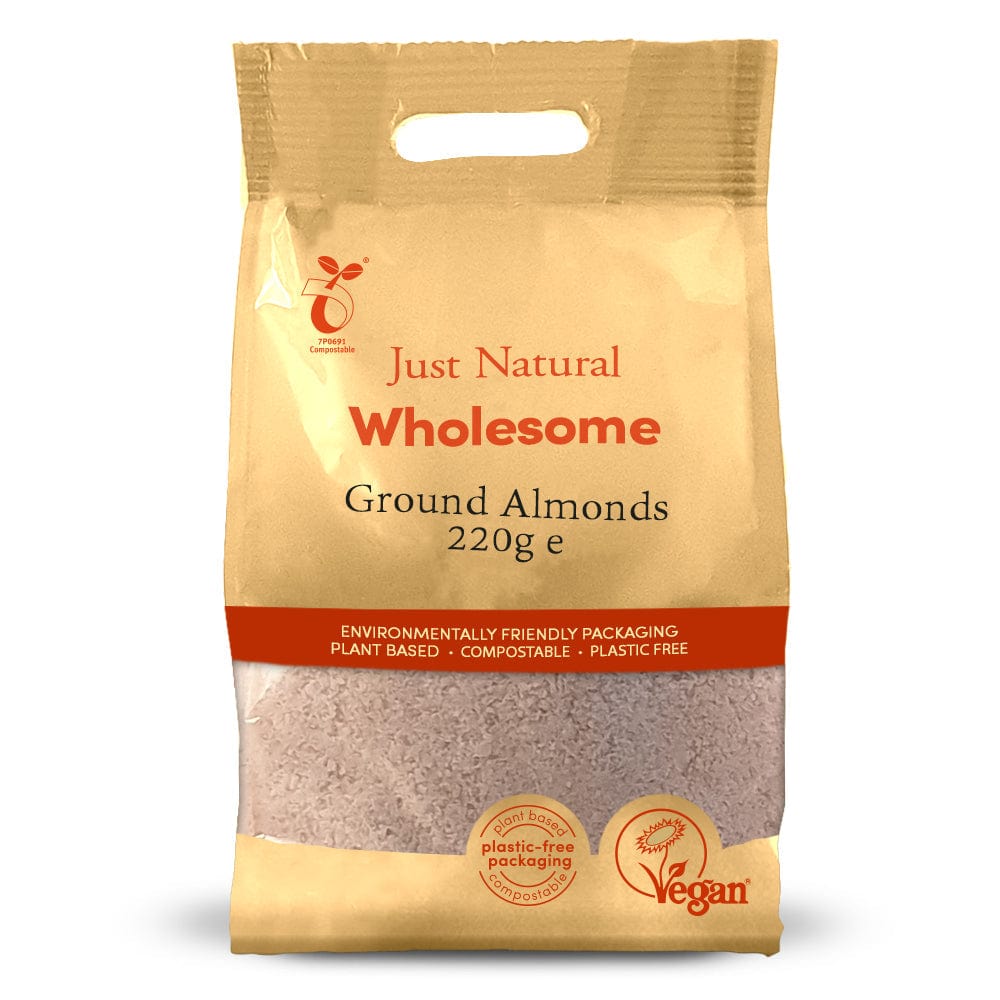 Ground Almonds 220g, Just Natural Wholesome