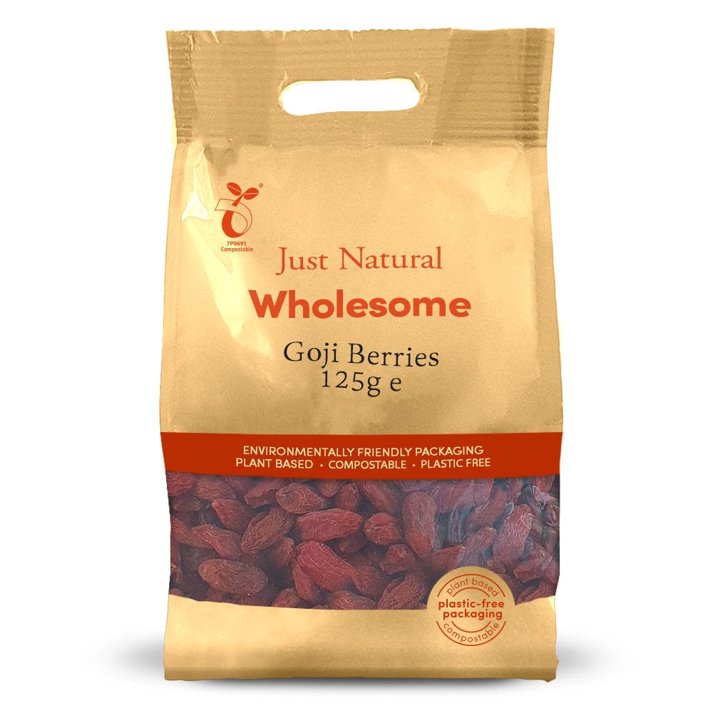 Goji Berries 125g, Just Natural Wholesome