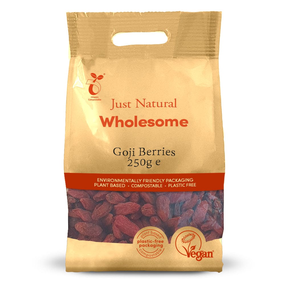 Goji Berries 250g, Just Natural Wholesome