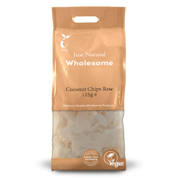 Coconut Chips Raw 125g, Just Natural Wholesome