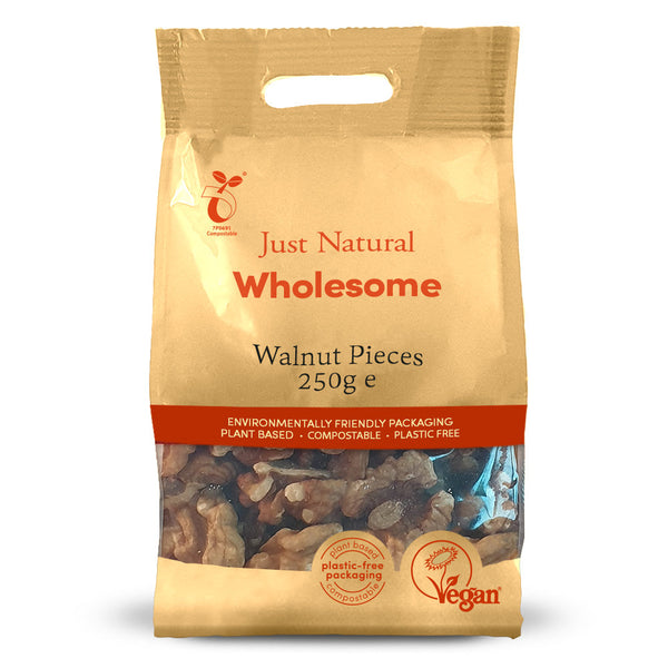 Walnut Pieces 250g, Just Natural Wholesome