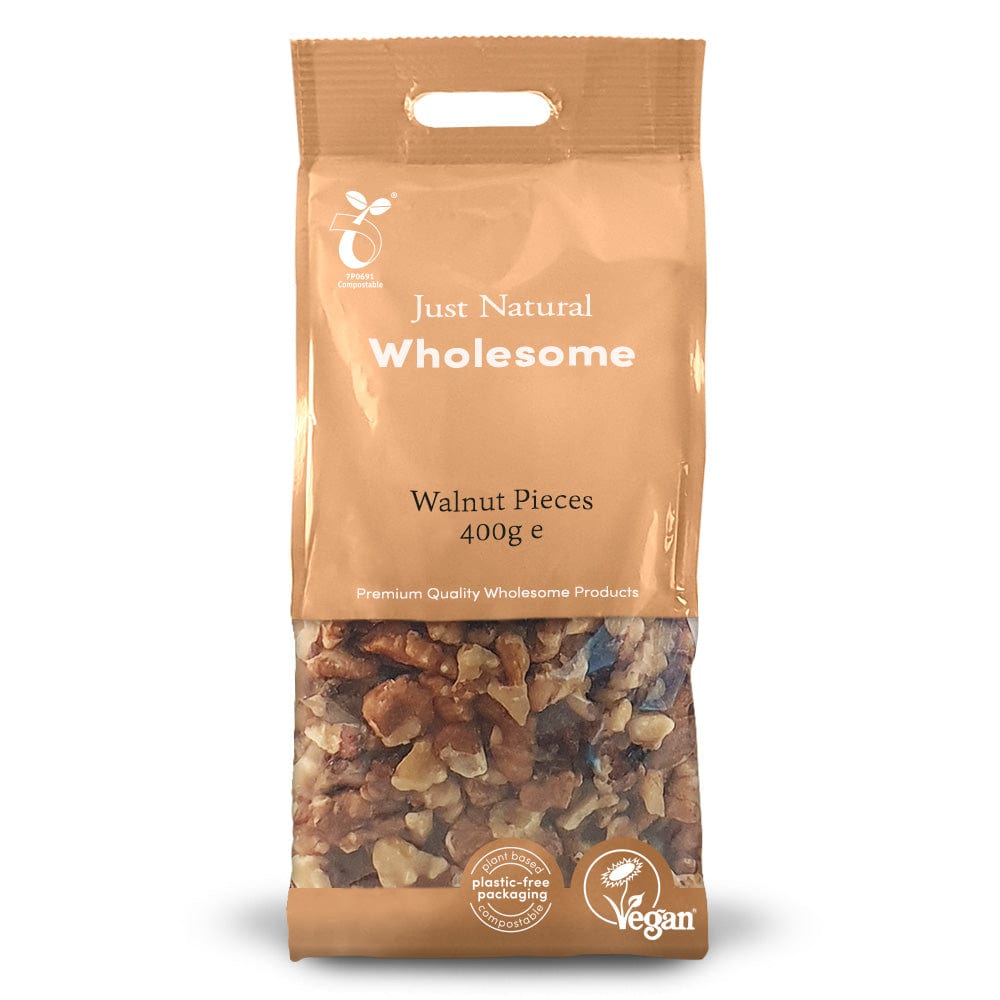 Walnut Pieces 400g, Just Natural Wholesome