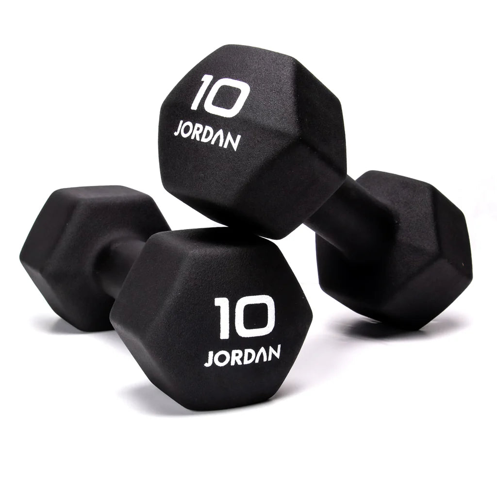 Jordan 10kg Neoprene Studio Dumbbells