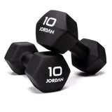 Jordan 10kg Neoprene Studio Dumbbells