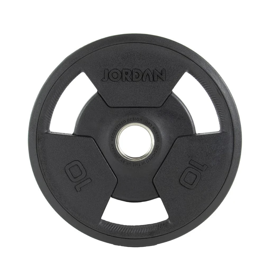Ιορδανία 10kg καουτσούκ Tri Grip Olympic Plate