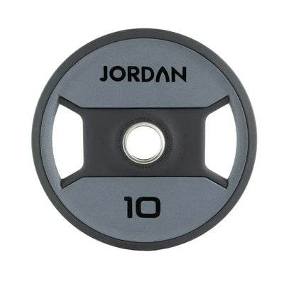 JORDAN 10kg Urethane Dual Grip Olympic Plate
