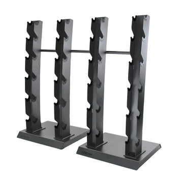 JORDAN 12 Pair Vertical Dumbbell Rack 2.5kg-30kg  - Grey