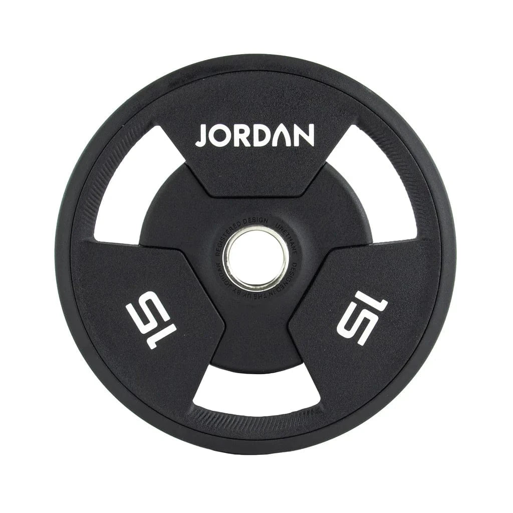Jordan 15kg Urethane Tri Grip Plate Olympic