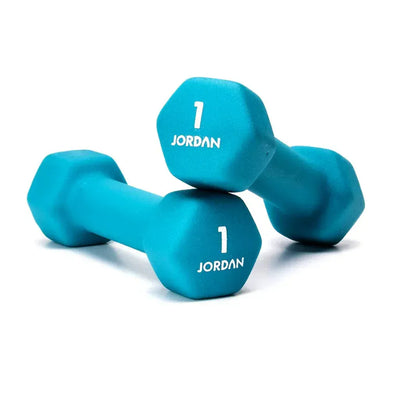 JORDAN 1kg Neoprene Studio Dumbbells