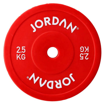 Jordan 2,5 kg Olympische holle techniekplaat - rood