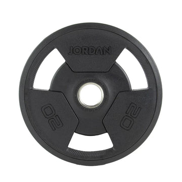Jordan 20kg Rubber Tri Grip Olympische plaat